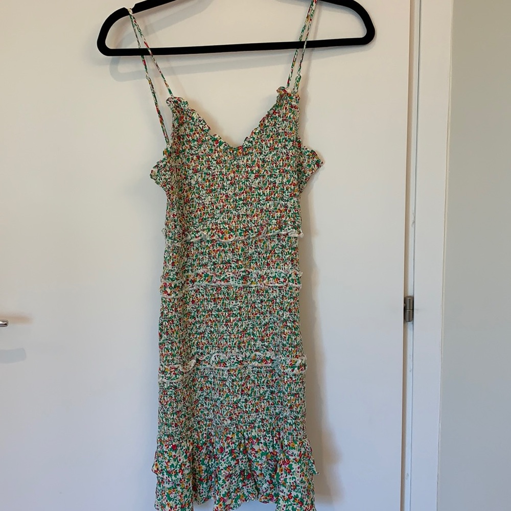 Floral mini dress